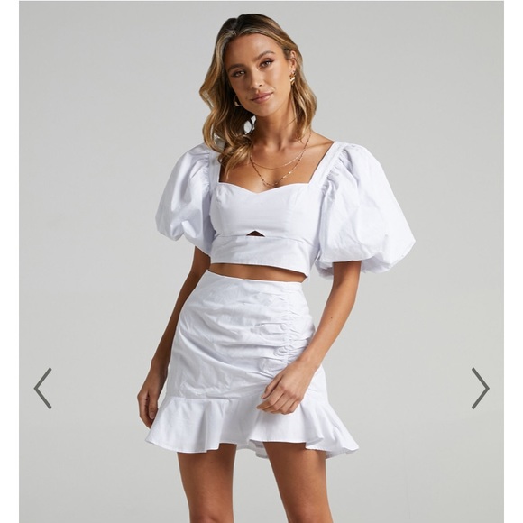 Showpo Astarte 2 pices set crop top/skirt - Picture 1 of 15